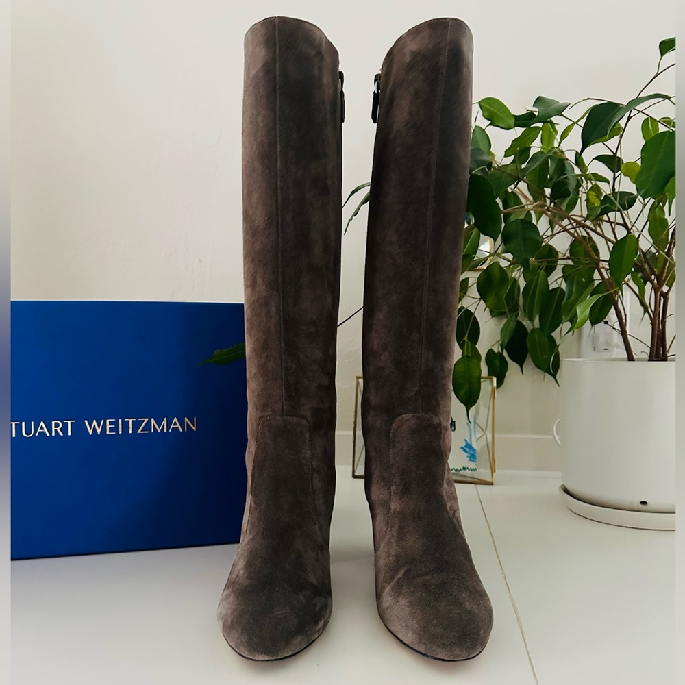 Stuart Weitzman Yuliana Suede Knee High Boot